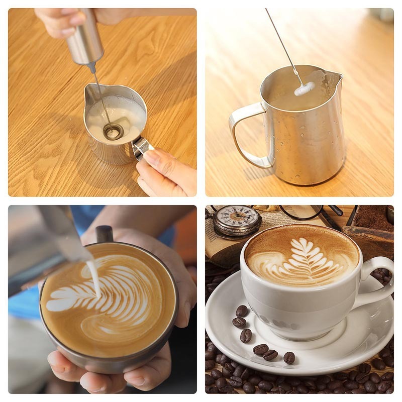 Electric Stainless Steel Milk Frother