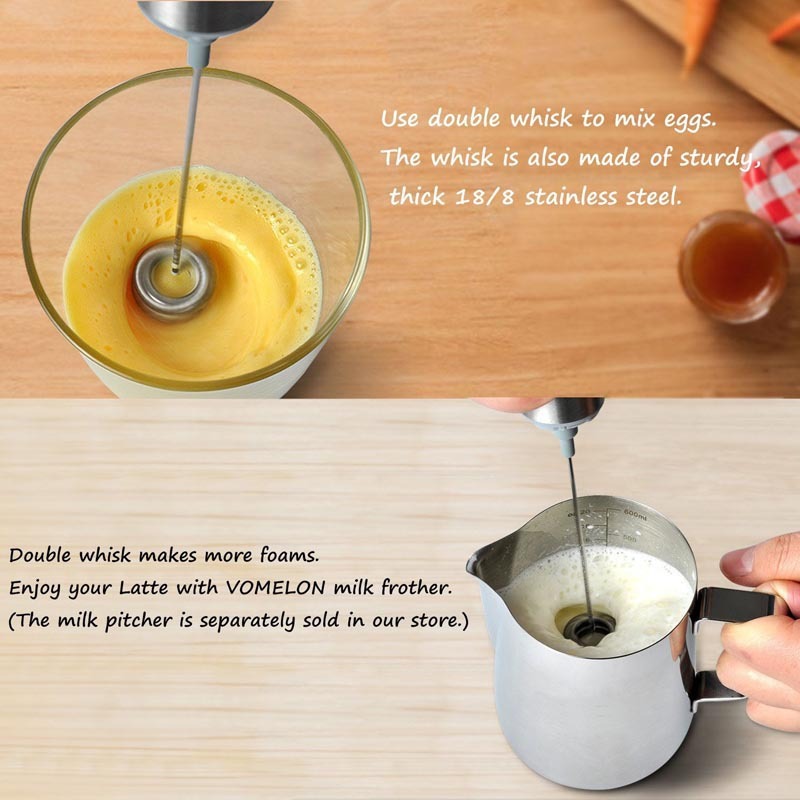 Electric Stainless Steel Milk Frother