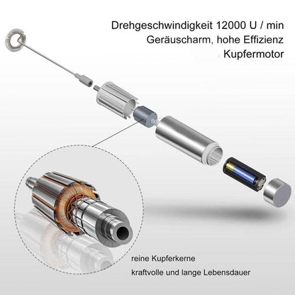 Electric Stainless Steel Milk Frother