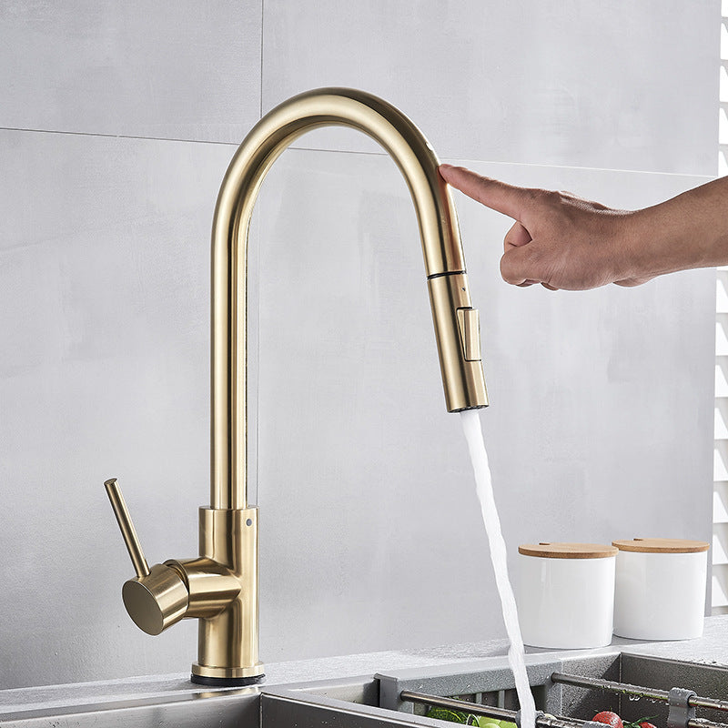 White Oat Kitchen Pull-out Faucet