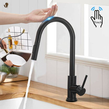 White Oat Kitchen Pull-out Faucet