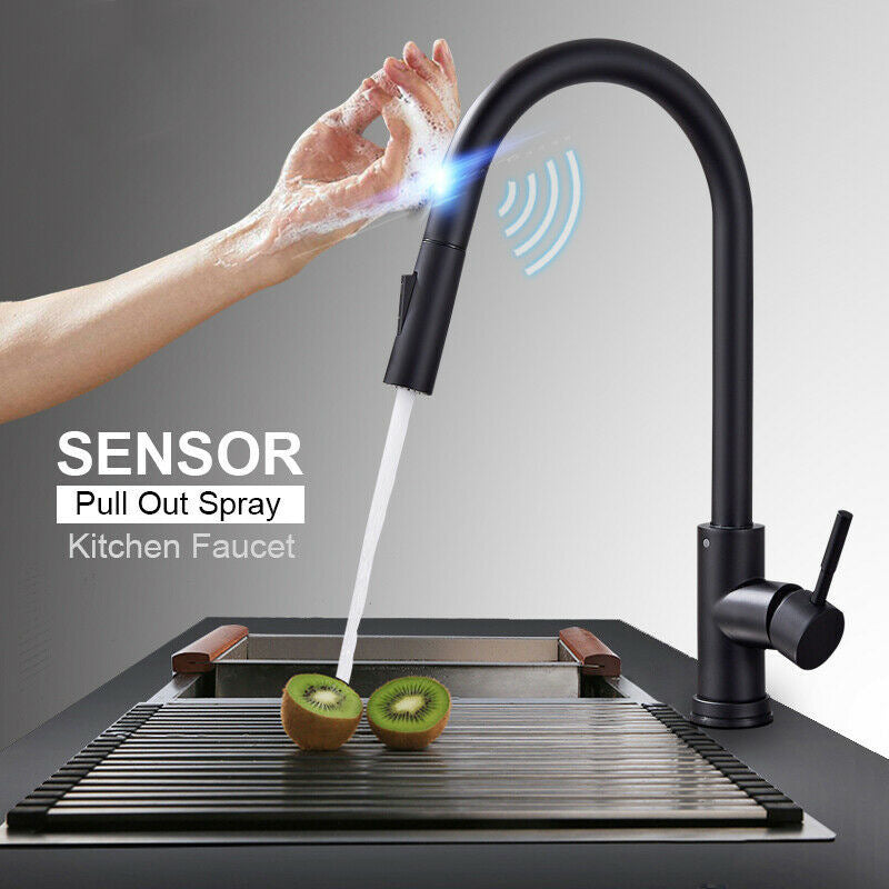 White Oat Kitchen Pull-out Faucet
